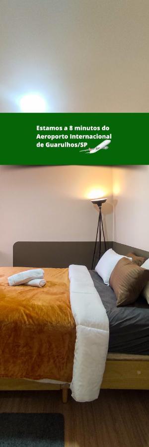 Quarto Em Apartamento Proximo Ao Aeroporto De Guarulhos Gru Zewnętrze zdjęcie